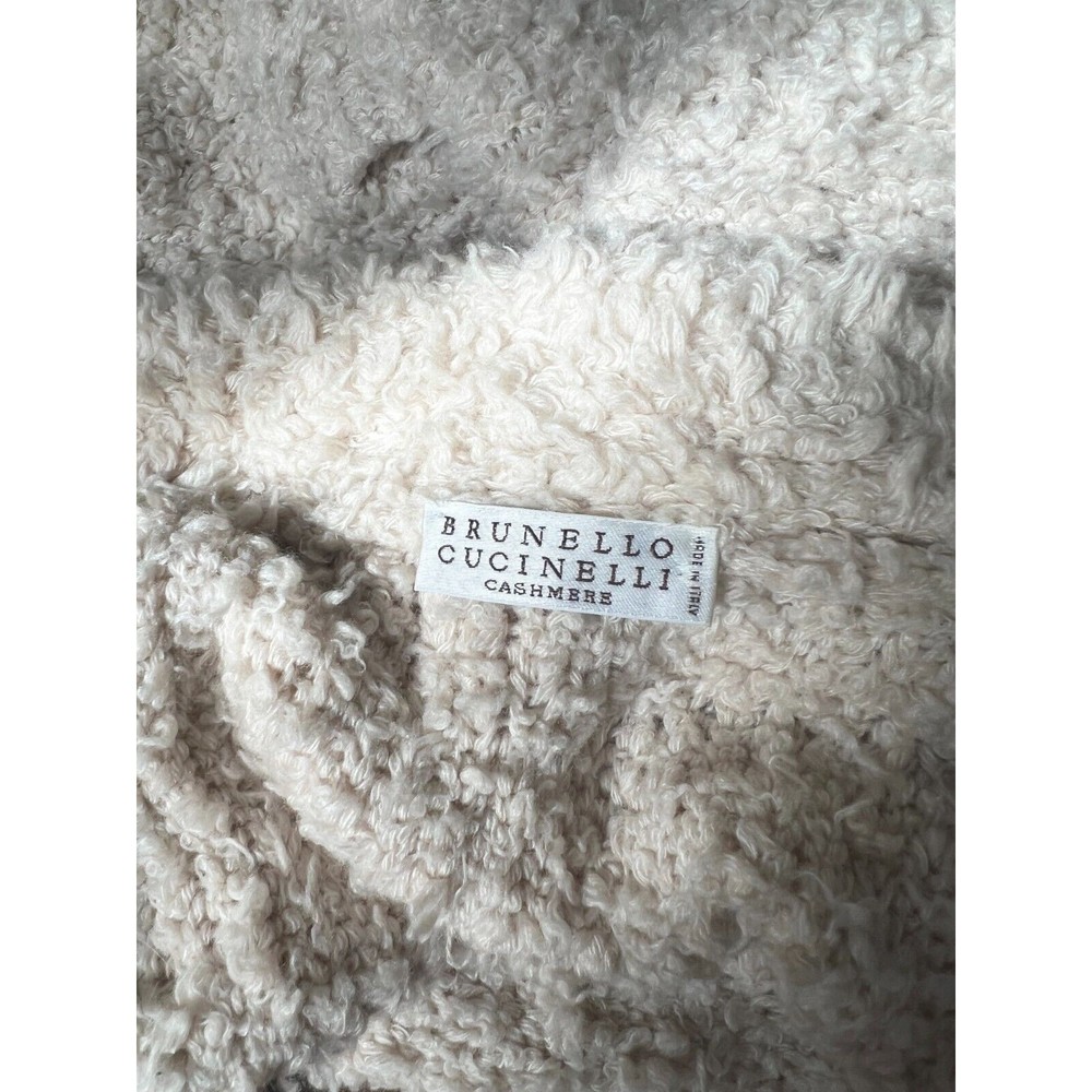 Brunello Cucinelli Cashmere Boucle Jacket Blazer size M - Picture 5 of 6